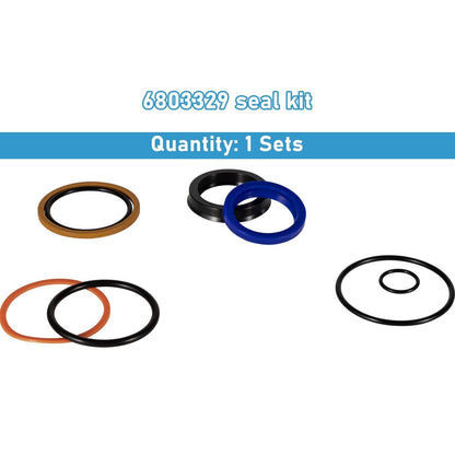 Solid Spare 6803329 Hydraulic Lift Cylinder Seals Kit for Bobcat 444 500 520 642 643 742 743
