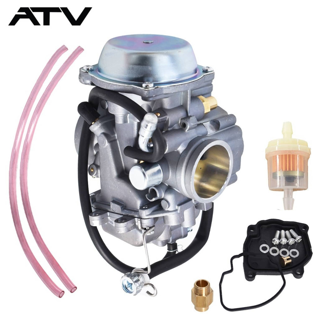 Solidspare 1998-2002 New Carburetor For Suzuki LT-F500F LTF500F Quadrunner 500 4X4 Carb ATV
