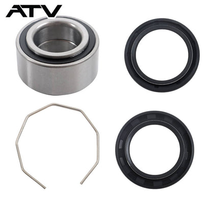 Solidspare For Arctic Cat 375 400 500 600 Bearcat 454 Front Wheel Hub Bearings & Seal Kit