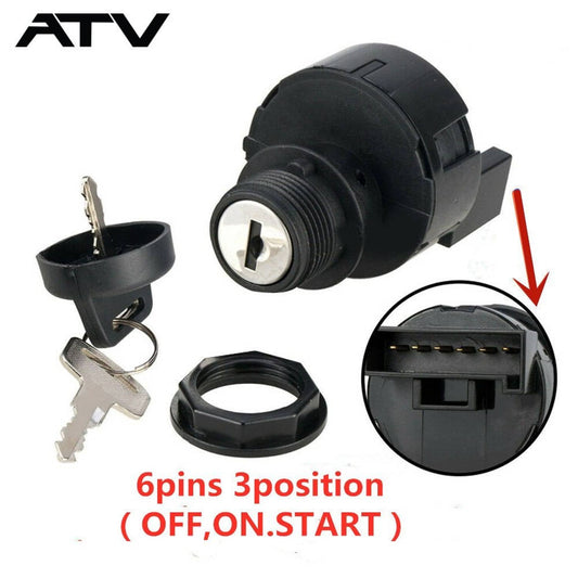 Solidspare Generic Ignition Key Switch for Polaris Magnum 325 330 2X4 4X4 2002 ATV USA