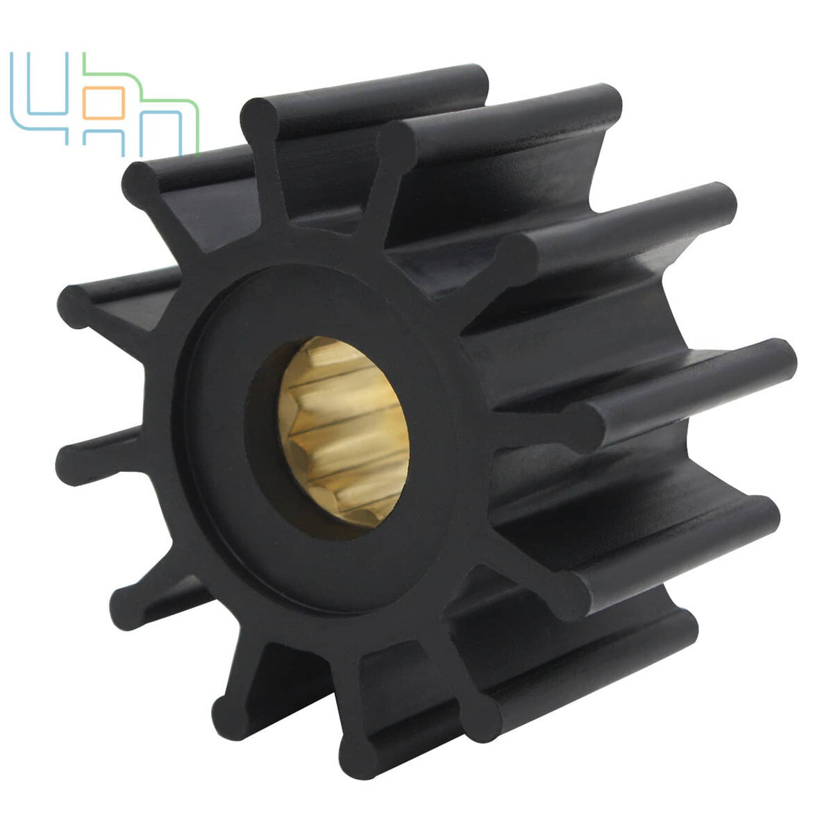 Solid Spare Water Pump Impeller for Jabsco 1210-0001 Johnson 09-1027B Onan 132-0162 08211201