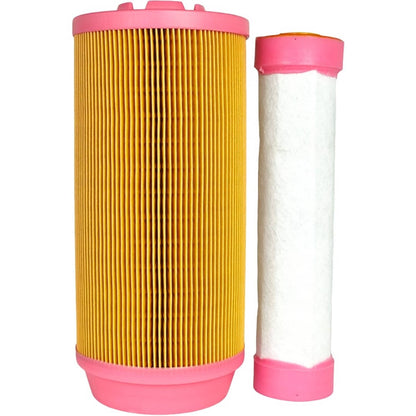 Solid Spare K3181-82250 K3181-82240 Inner Outer Air Filter Fit for Kubota ZD323 ZD326 ZD331