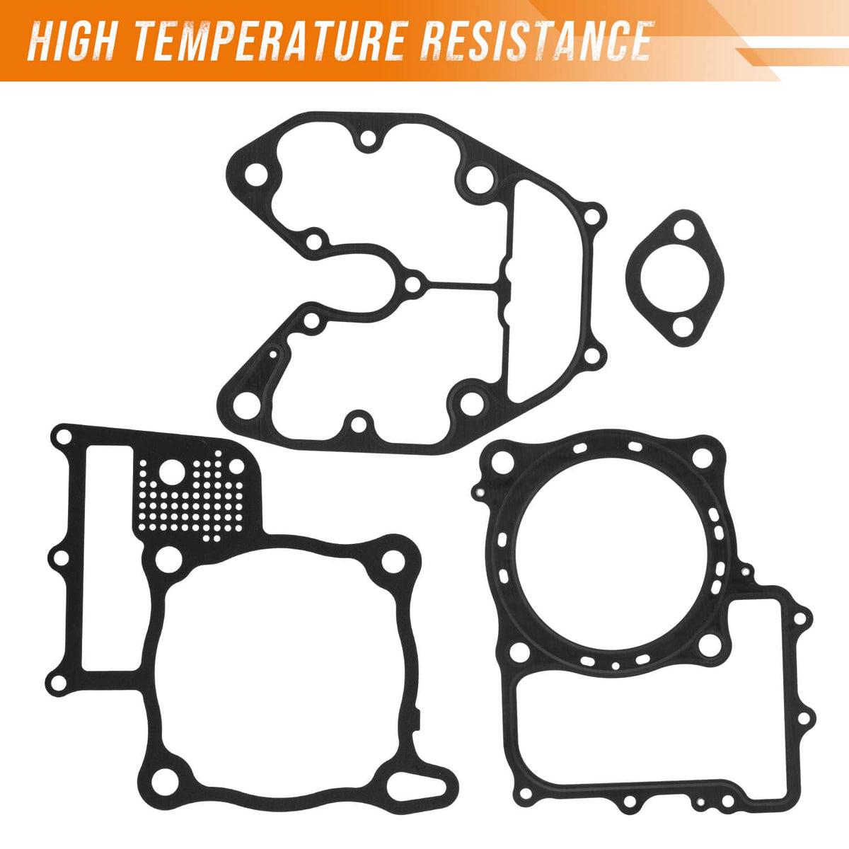 Solidspare Fit For 2014-2021 Honda Pioneer 700 Cylinder Jug Piston Top End Gaskets Kit NEW