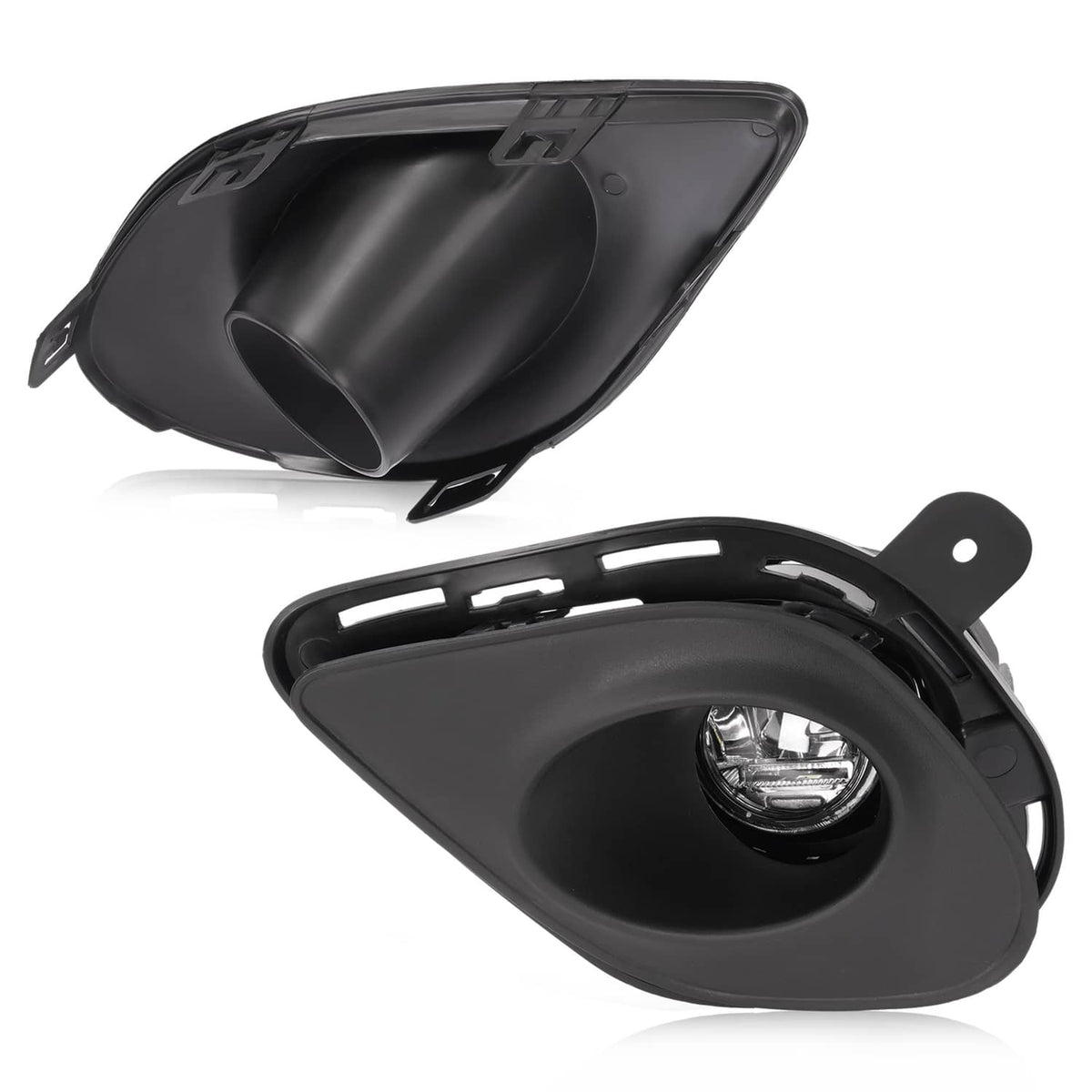 Solid Spare For 2015-2023 Dodge Charger SRT LED Fog Lights Driving Lamp w/Bracket Wiring Set