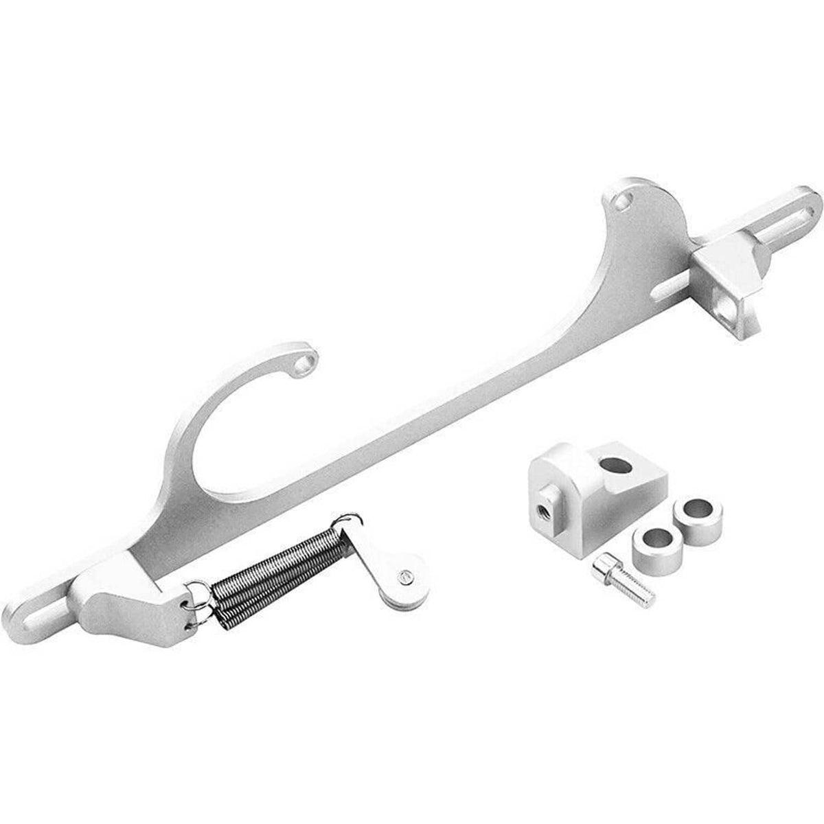 Solidspare Aluminum Throttle Cable Carb Bracket For Holley 4150 4160 Carb 350 400 SBC New