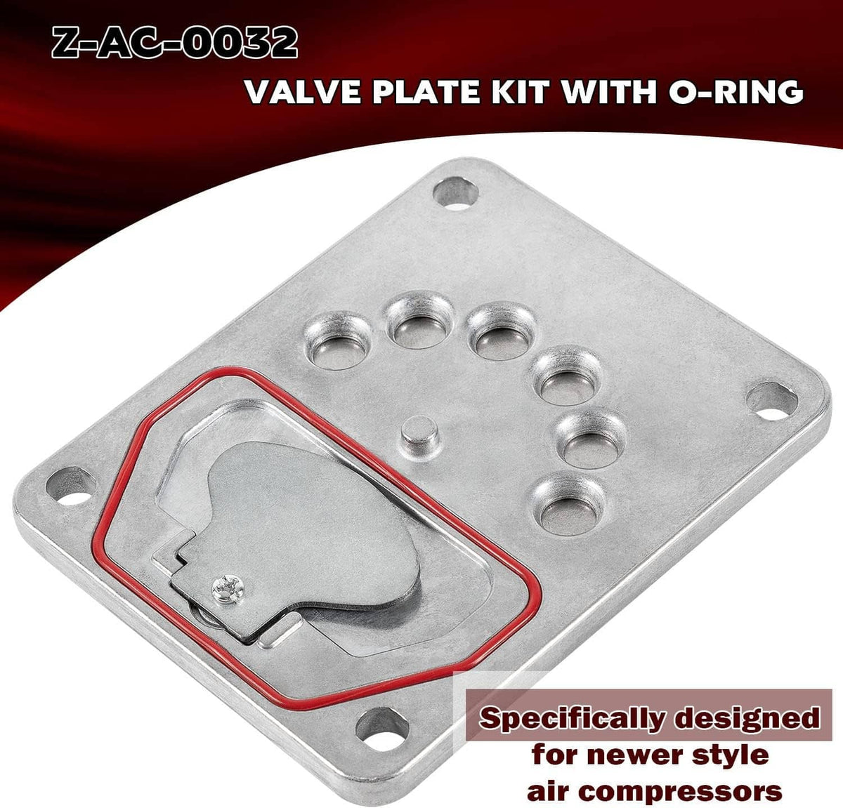 Solid Spare ZAC0032 Valve Plate Kit for Craftsman,Dewalt,Porter Cable,DeVilbiss,Black Decker
