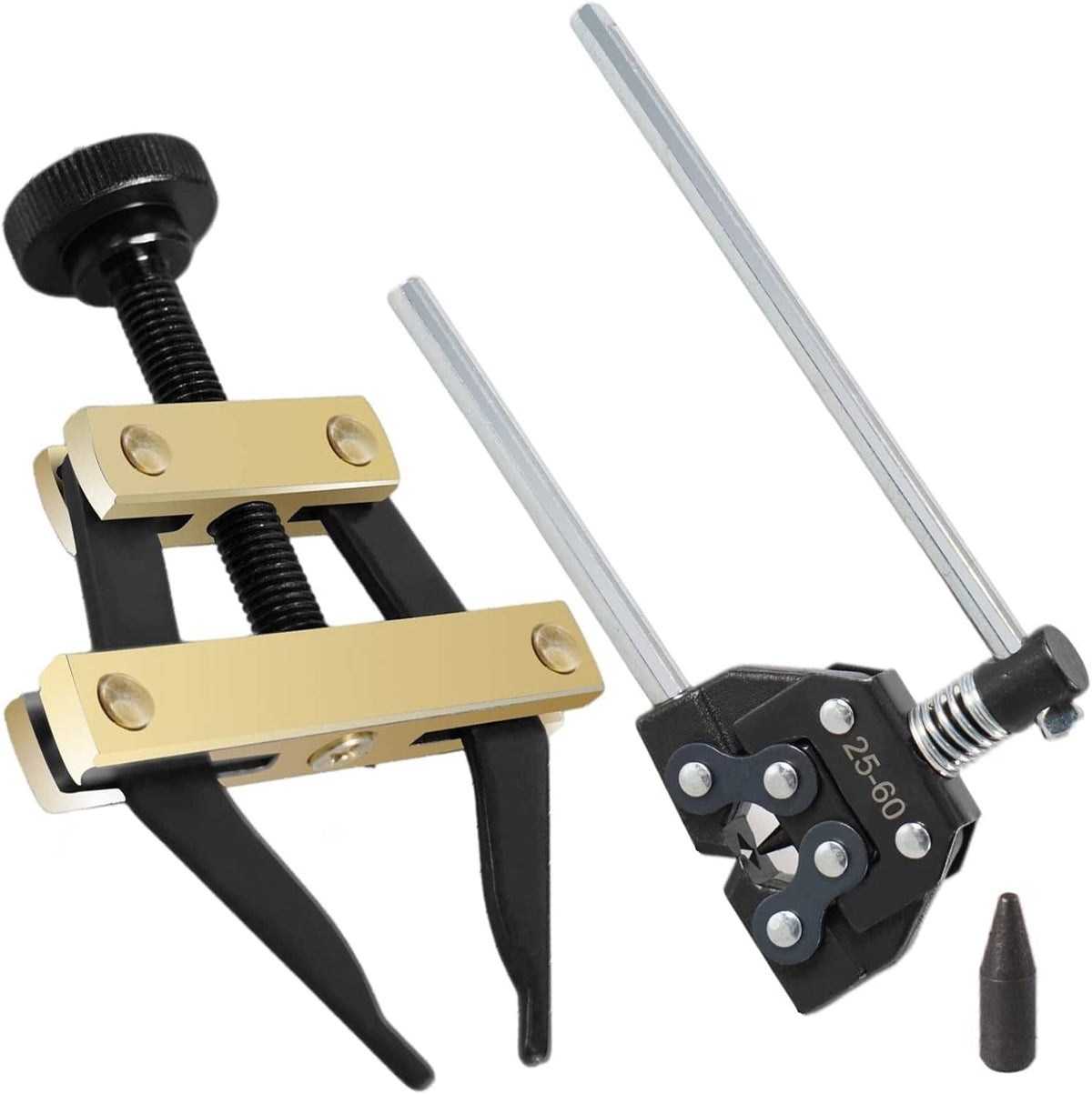 Solidspare Roller Chain Tools Kit 25-60 Chain Detacher Breaker Cutter Tool For Bike / ATV