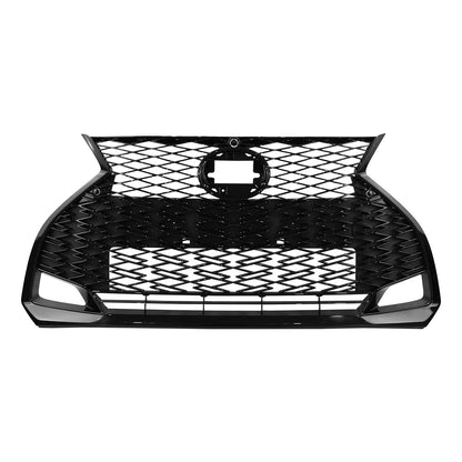 Front Grille W/ Camera Hole Gloss Black Fit Lexus IS350 IS300 F SPORT 2021-2024