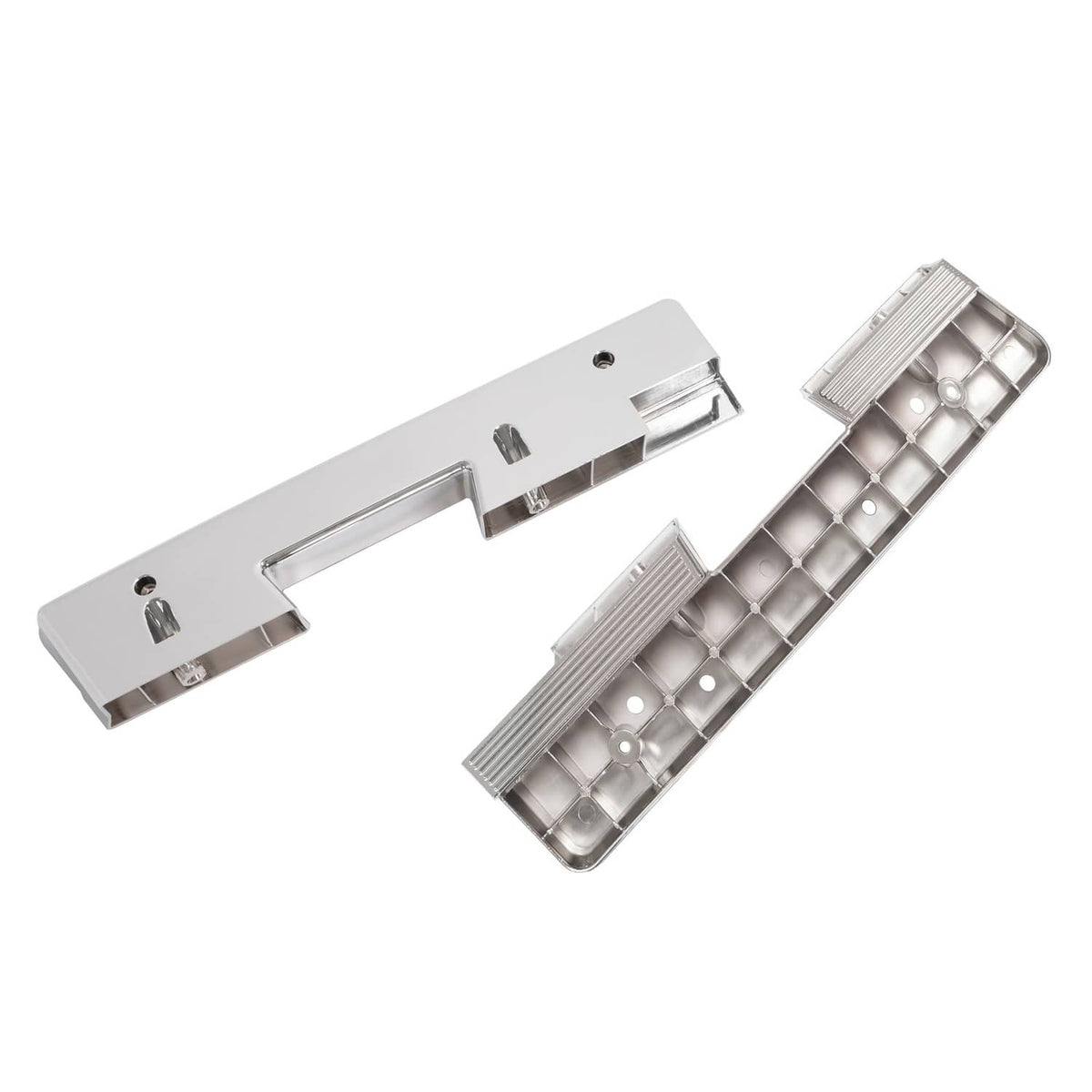 Solid Spare Chrome Front Arm Rest Base Pair LH RH For 1962 1963 1964 Chevrolet Impala