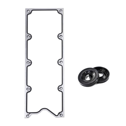 Solidspare For LS LS1 LS2 5.3L 6.0L Gen Knock Sensor Valley Pan Gasket Seal 3 Cover Plate