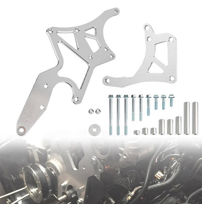 Solidspare LS Engine Serpentine Alternator Bracket Power Steering Pump For LS1 LS2 LS3 LS6
