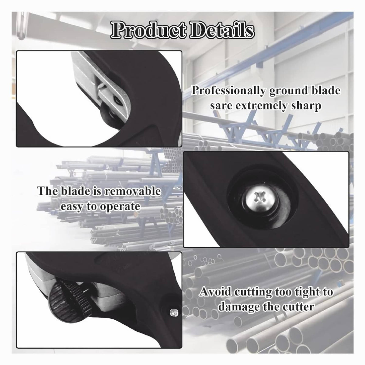 Solid Spare 8-29mm Ratchet Tube Pipe Cutter Aluminium Ratchet Tool Copper PVC Tube Cutter