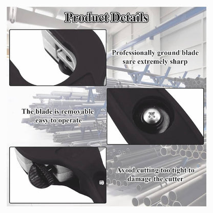 Solid Spare 8-29mm Ratchet Tube Pipe Cutter Aluminium Ratchet Tool Copper PVC Tube Cutter
