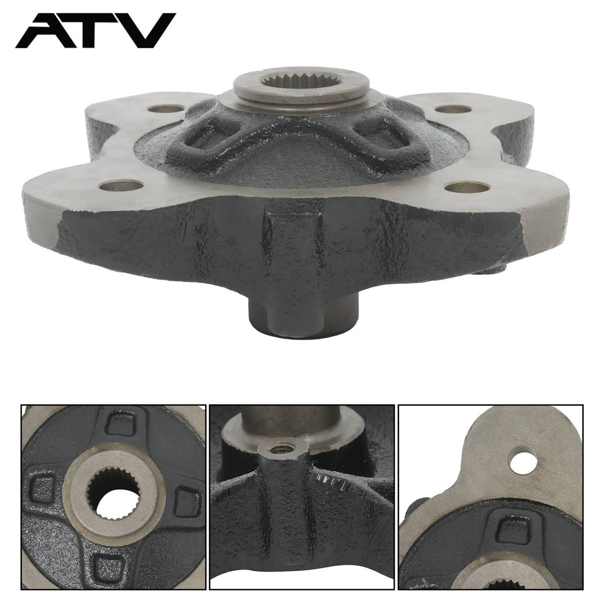 Solidspare Rear Wheel Hub Bearing Kit for Polaris Ranger 570 900 1000 XP Full Size Diesel