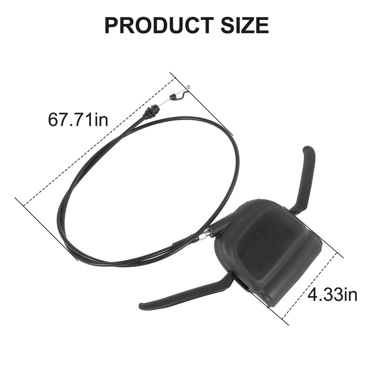 Solidspare For Husqvarna Craftsman Drive Control Cable 581351101 22" AWD HU800AW 589818807