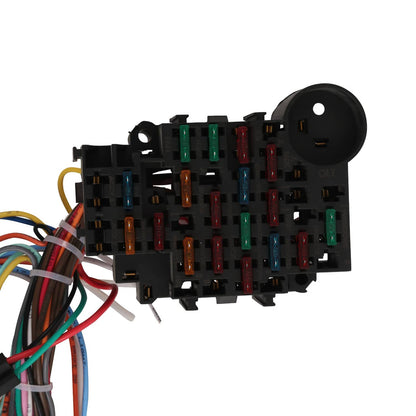 Solidspare Universal 22 Circuit Wiring Harness Street Hot Rat Rod Custom Wire Kit XL WIRES