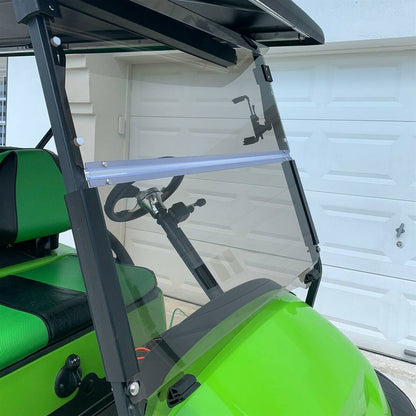 Solidspare Fold Down Windshield Tinted Windscreen For Club Car Precedent 2004-UP Golf Cart