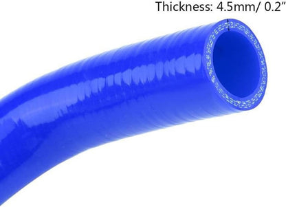 Solidspare Silicone Radiator Hose Kit Fit For 1992-2000 Honda Civic D15 D16 SOHC EG/EK Blue