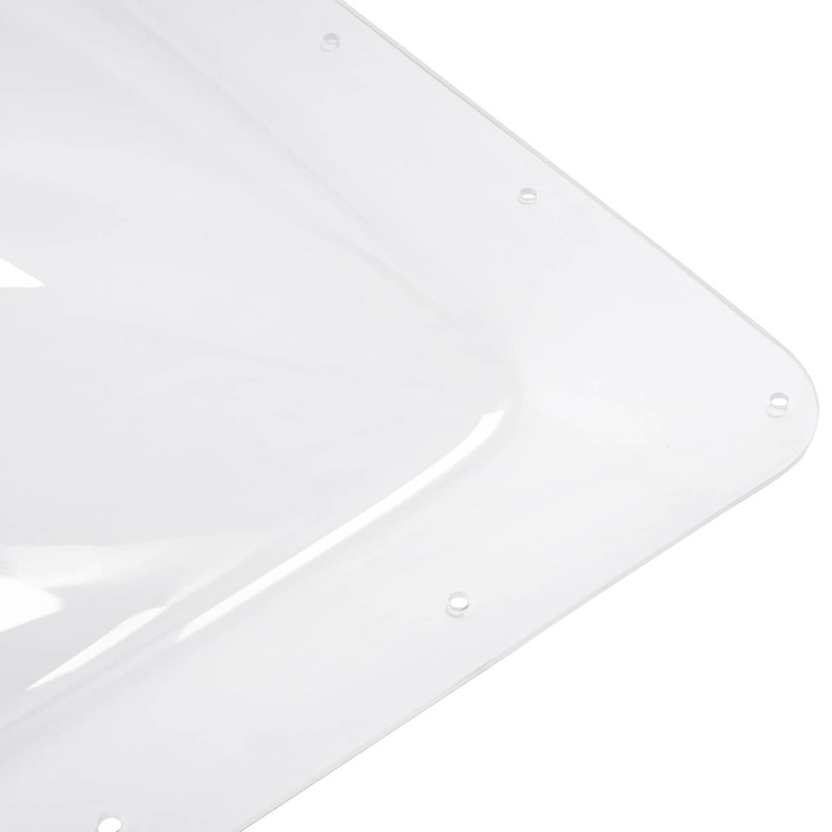 Solidspare For RV Camper Truck Skylight Cover Outer Dome Bubble Top Roof 18" x 26" Clear