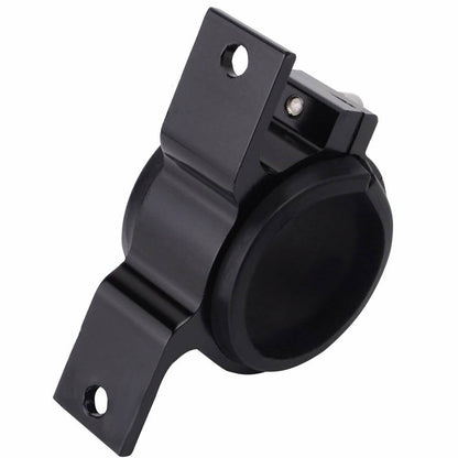 Solidspare 50mm Single Clamp Cradle Fuel Pump Bracket Fuel Filter Mounting Black US STOCK