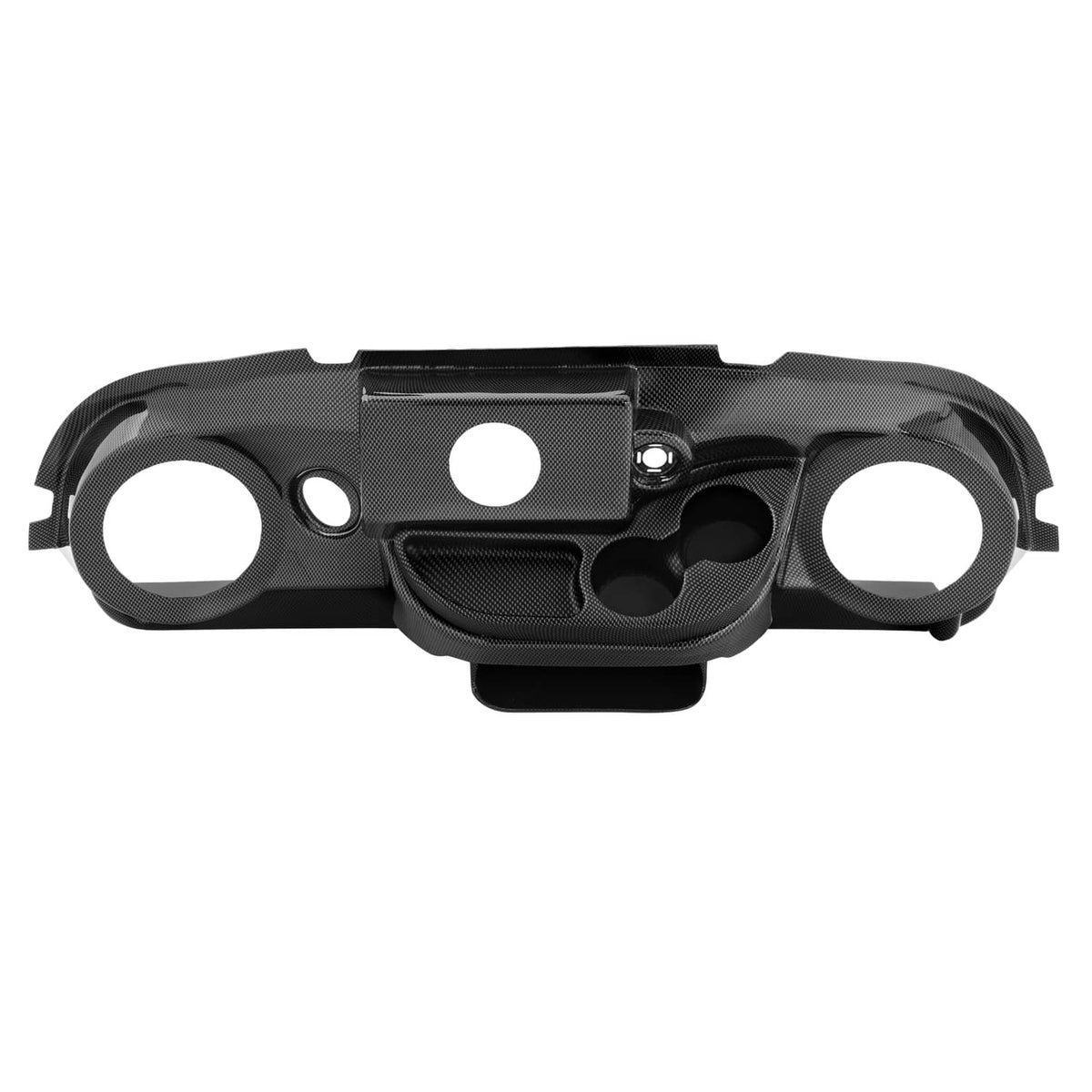 Solidspare Carbon Fiber Style Golf Cart Dashboard Cover For Club Car Precedent Radio Dash