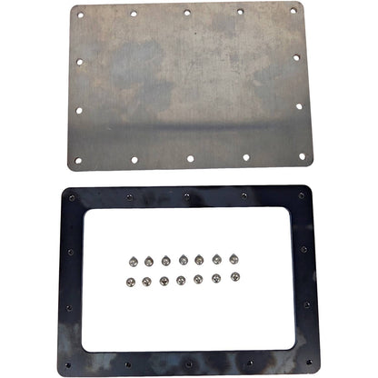 Solid Spare Fuel Pump Trap Door Access Panel for Camaro Firebird 1982-1997 Aluminum Lid