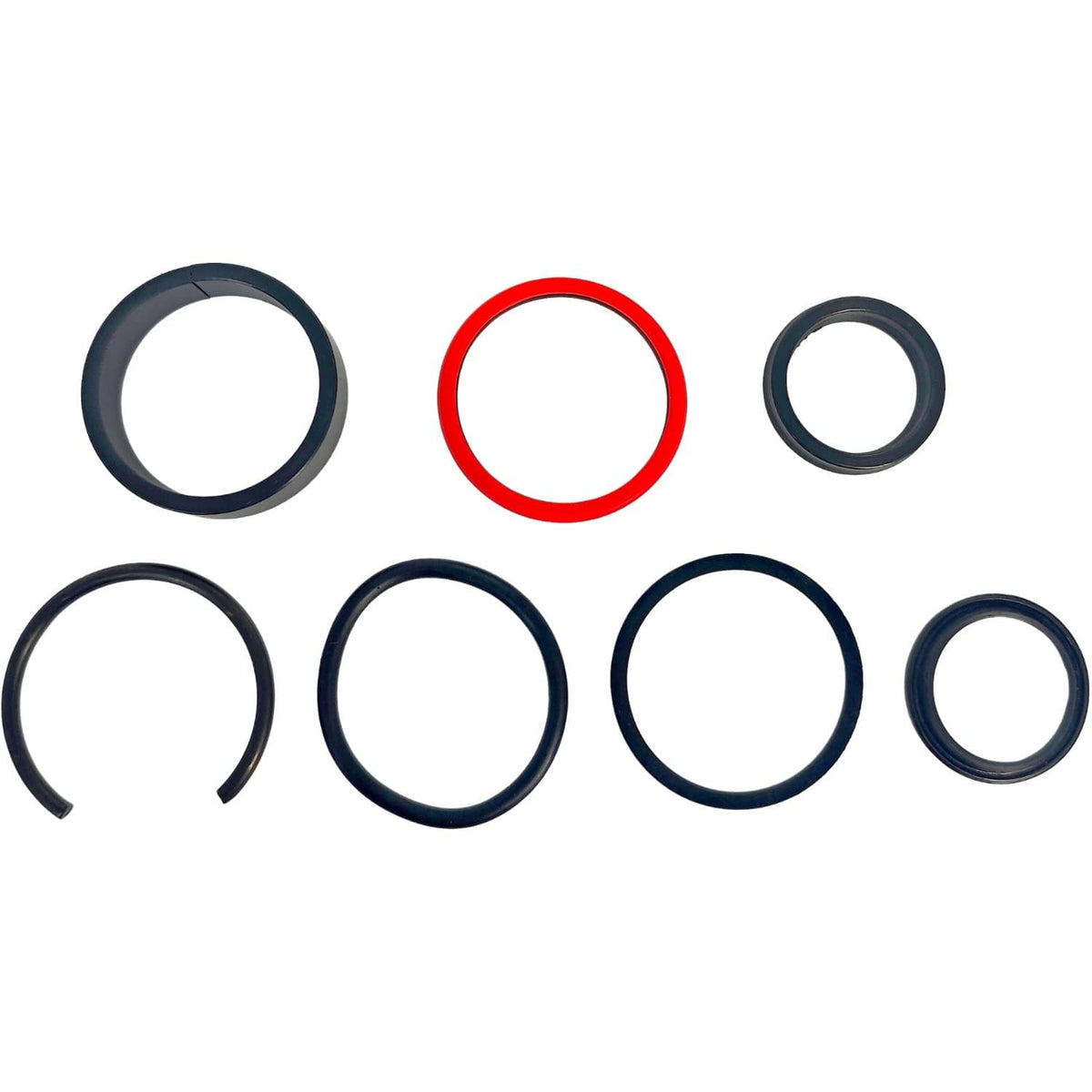 Solid Spare Bucket Cylinder Hydraulic Seal Kit Fit Ford New Holland Loader 9600671 9616371
