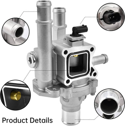 Solidspare Engine Coolant Thermostat Housing Assembly Fits For Chevrolet Sonic Cruze 1.8L