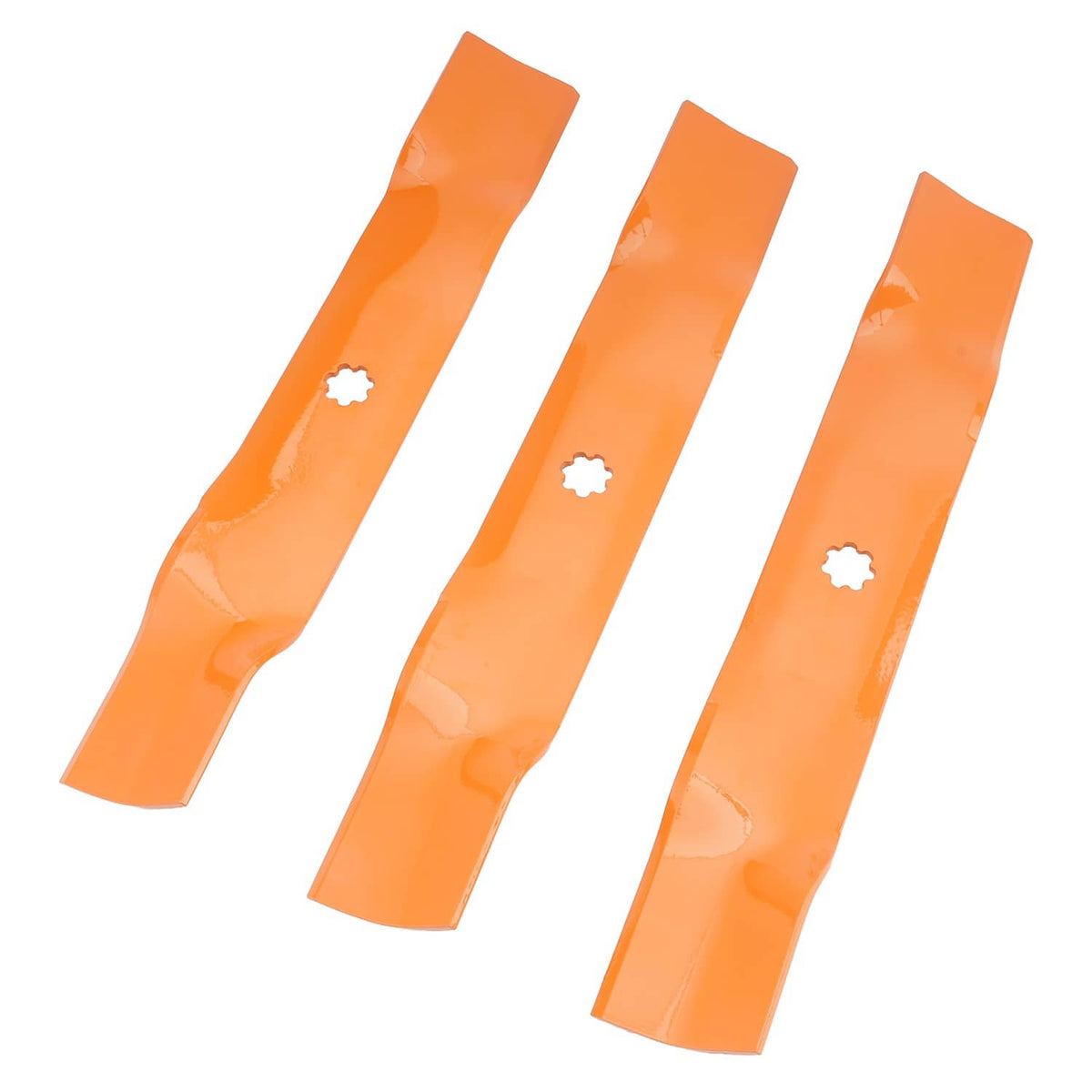 Solidspare 3 Deck Blades GY20852 GX21784 For John Deere 145 155C D140 D150 D160 LA130 LA140