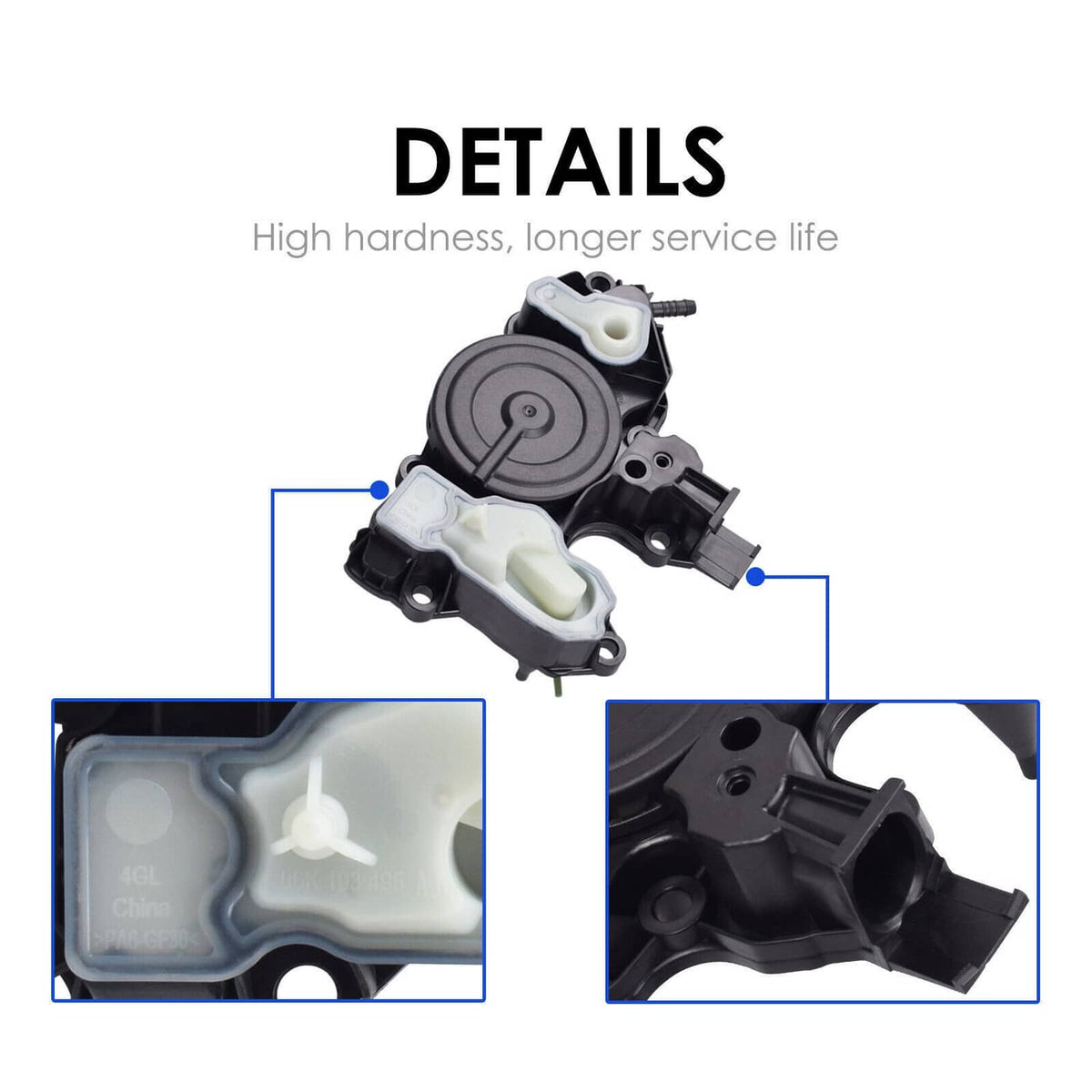 Solidspare PCV Valve Oil Separator 06K103495 For 2014-2020 Golf GTi Jetta 1.8T 2.0T New