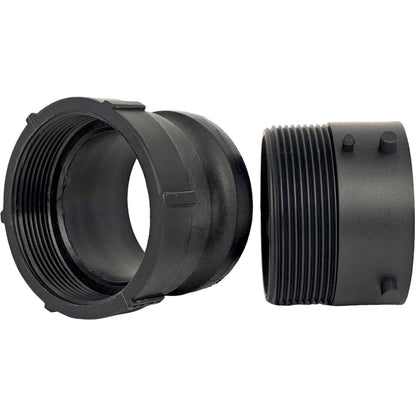 Solid Spare 360785 Male Cam to Male Bayonet Fitting Fit RV Waste Master Travel Trailer