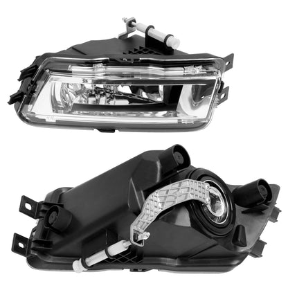 Solid Spare For VW Passat 2012-2015 Front Bumper Fog Lights Corner Lamp & Lower Grille 7PC