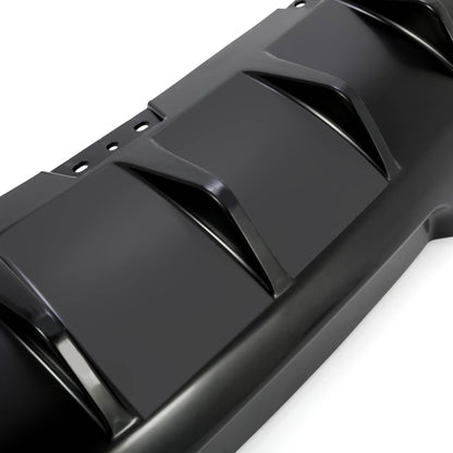 Solid Spare For Dodge Dart 2013-2016 14 15 GTS Style PP Black Rear Bumper Lower Diffuser Lip