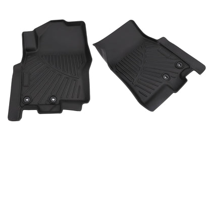 Solidspare Floor Mats for 2022-2025 Nissan Frontier Crew Cab All Weather TPE 3PCS Liner Set