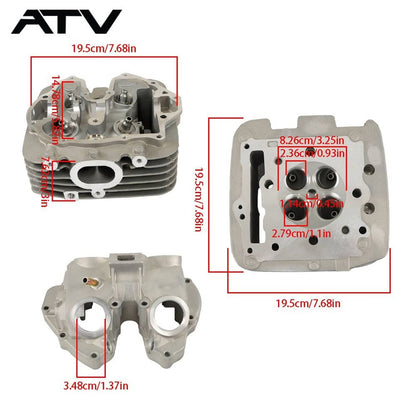 Solidspare ATV Engine Cylinder Head For Honda Sportrax 400 XR400R TRX400EX 12200-KCY-670