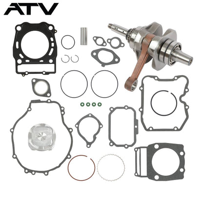 Solidspare Engine Rebuild Kit Crankshaft Piston Gasket 3090323 For Polaris Sportsman 500