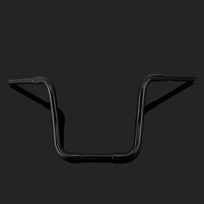 Solidspare 14" Rise 1-1/4" Ape Hanger Handlebar Black For Harley Softail FLST FXS Sportster