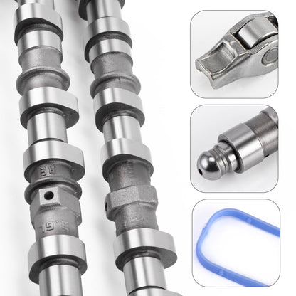 Solidspare For Jeep Cherokee 3.6L V6 2014-16 Engine Camshafts Rockers Lifters Timing Chain