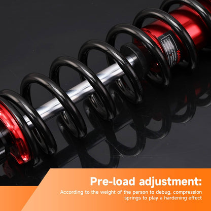 Solidspare For 2001-2014 Honda Rubicon 500 (TRX500FA) Rear Left Right Shock Absorber Pair