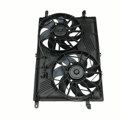Solidspare Dual Radiator Cooling Fan Fits For 07-2017 GMC Acadia 2009-17 Chevrolet Traverse