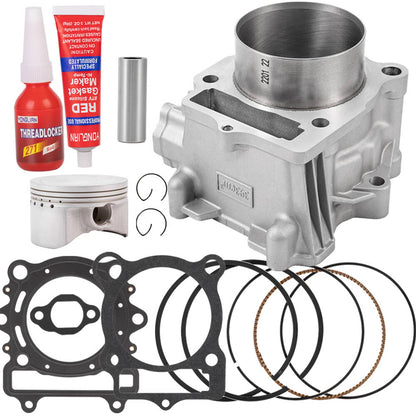 Solidspare Cylinder Piston Gasket Top End Kit For HiSUN UTV ATV MSU400 YS400 84.34mm Bore
