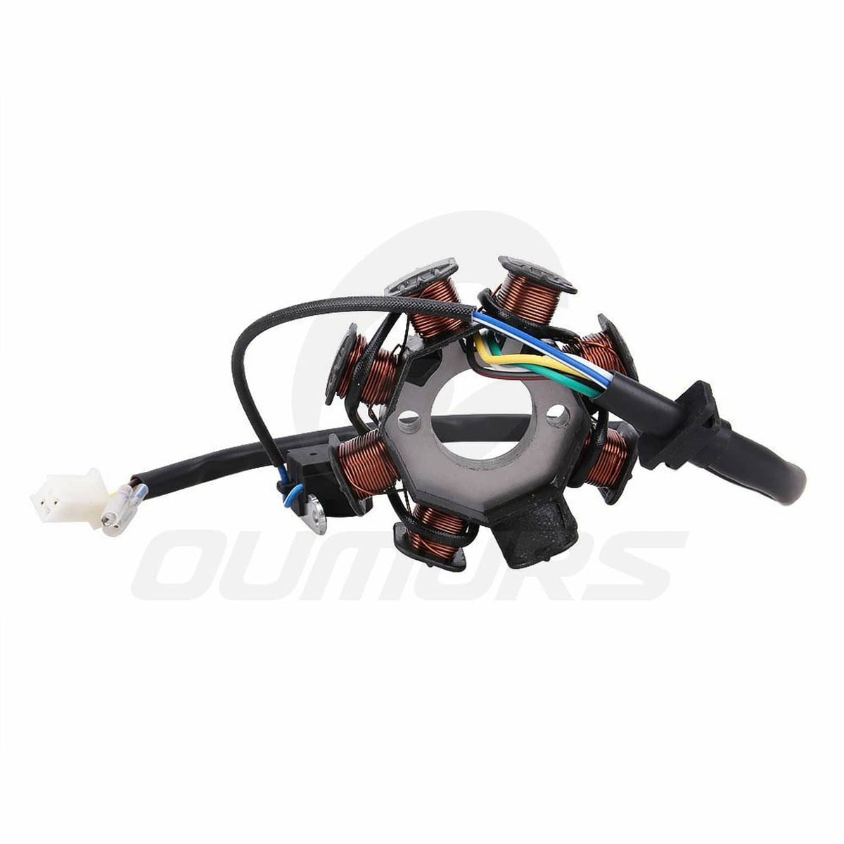 Solidspare 8 Pole Magneto Stator Coil For GY6 150cc 125cc 50cc Moped TAOTAO Scooter