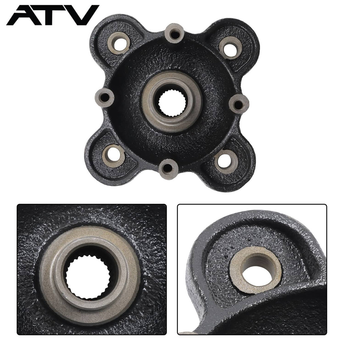 Solidspare For Polaris Ranger XP 570/900/1000 Wheel Hubs & Studs Kit 5137431-067 5142964067