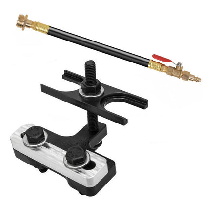 Solidspare LS Engine Valve Spring Compressor Tool & Air Holding Hose For GM LS1 LS3 LS2 LS6