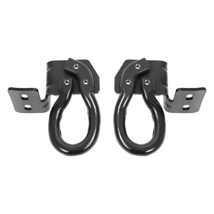 Solid Spare New Front Tow Recovery Hooks Left & Right w/ Bolts For F250 F350 F450 2008-2010