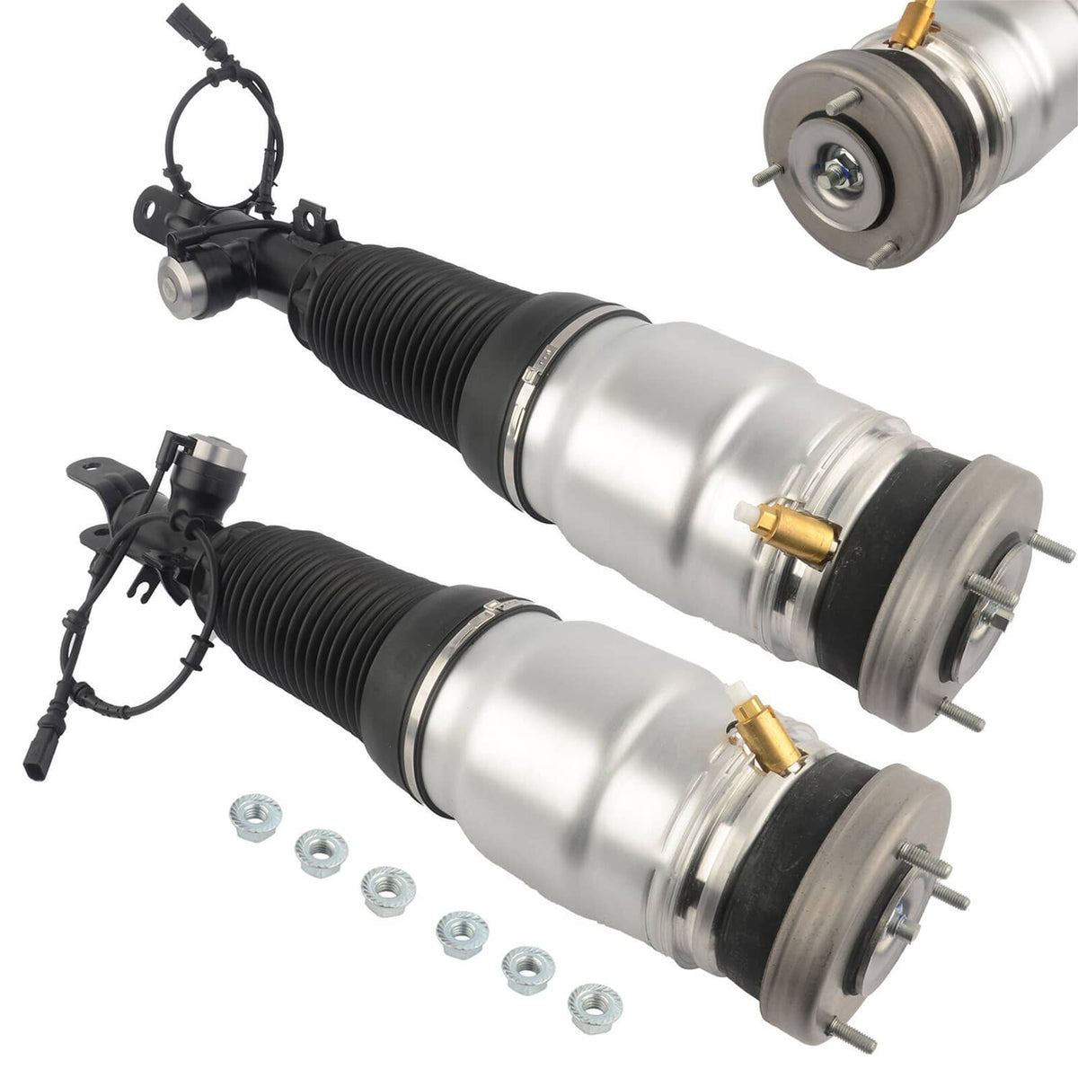 Solidspare 2x Front Air Suspension Strut for Hyundai Equus 2011-2016 546053N517 546063N517
