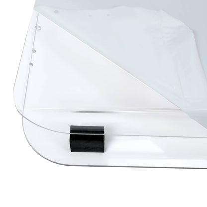 Solidspare For Yamaha G2 G9 Models 1985-1995 Clear Folding Golf Cart Windshield Windscreen