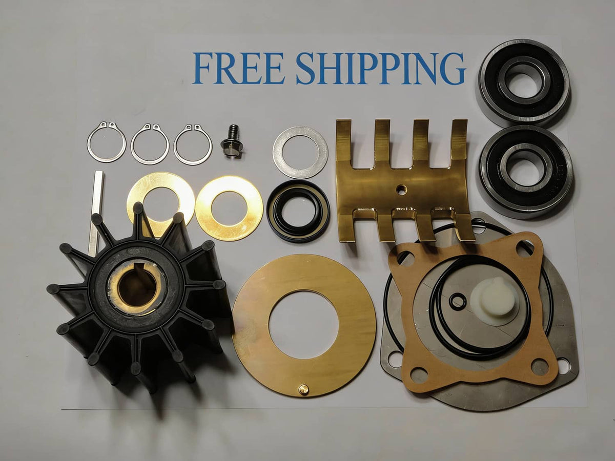 Solid Spare Sherwood Pump 23974 P1711 P1712 P1716B P173 P1719 Impeller Repair Kit 17000K