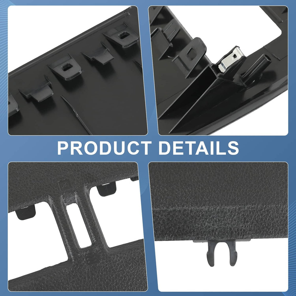 Solidspare Center Dash Console Instrument Panel Cluster Lid Bezel For Nissan Versa 2007-12