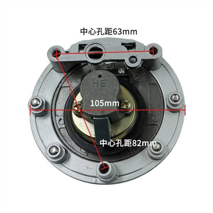 Solidspare Fuel Gas Tank Cap Cover Lock Key for Yamaha FZR250 FZR400 FZR600 FZR750 FZR1000